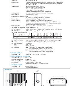 ONWA KF-1067MK2/1KW/200: 10.4" Color Fish Finder 1kW (200 KHz only)