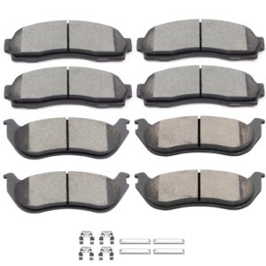 ceramic brake pads kits,scitoo 8pcs brakes pads set fit for 2002-2005 for ford explorer,2002-2005 for mercury mountaineer