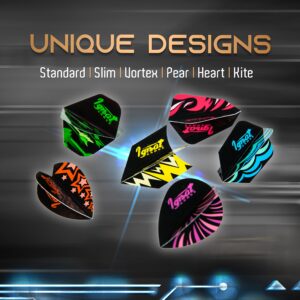 IgnatGames Dart Flights and Accessories – Comprehensive Darts Accessories Kit with Different Darts Flights and Flights Protectors, Shafts, Rubber O’Rings and Versatile Darts Tool