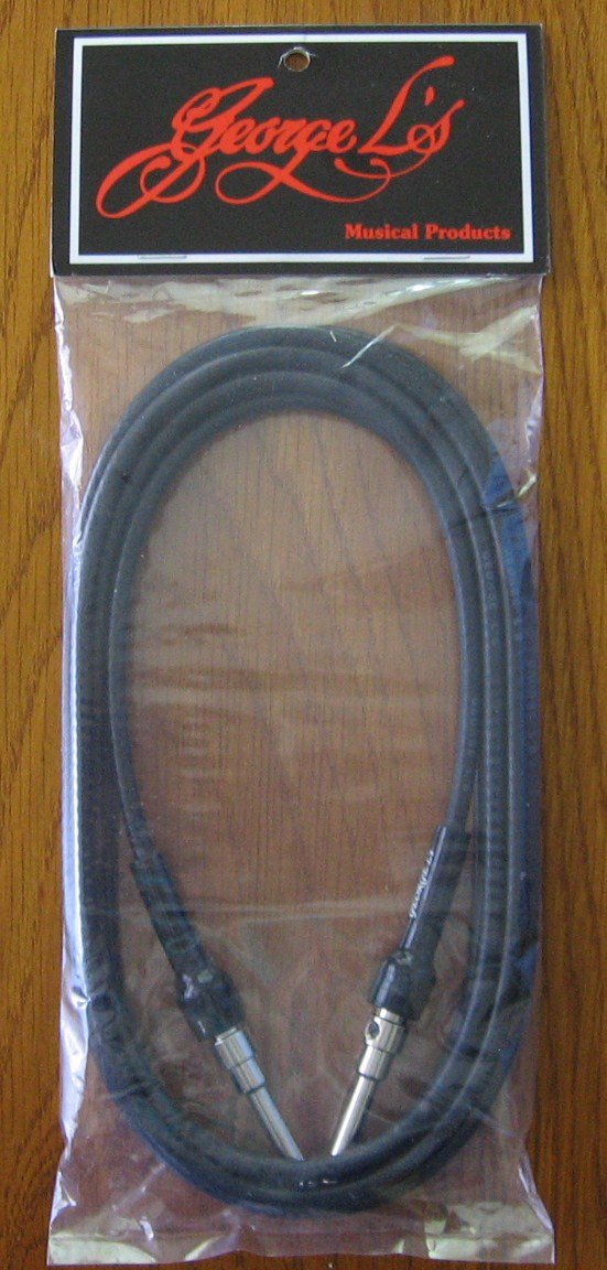 10' George L'S .155 Guitar/Bass/Pedal Steel Instrument Cable