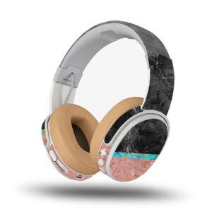 MightySkins Skin Compatible with Skullcandy Crusher Wireless - Cut Marble | Protective, Durable, and Unique Vinyl Decal wrap Cover | Easy to Apply, Remove, and Change Styles | Made in The USA