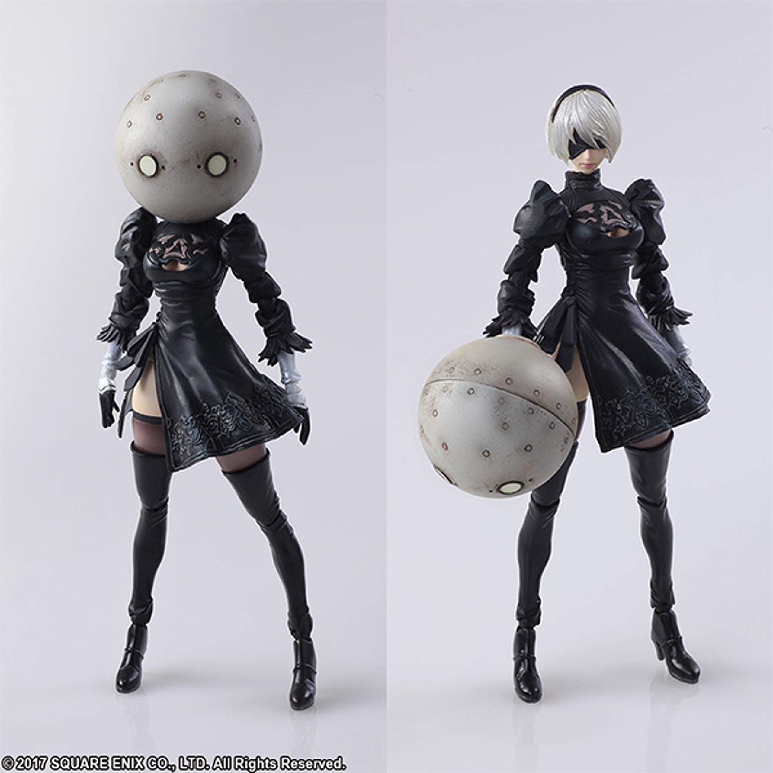 Square Enix Nier Automata Bring Arts: 2B & Machine Lifeform Action Figure