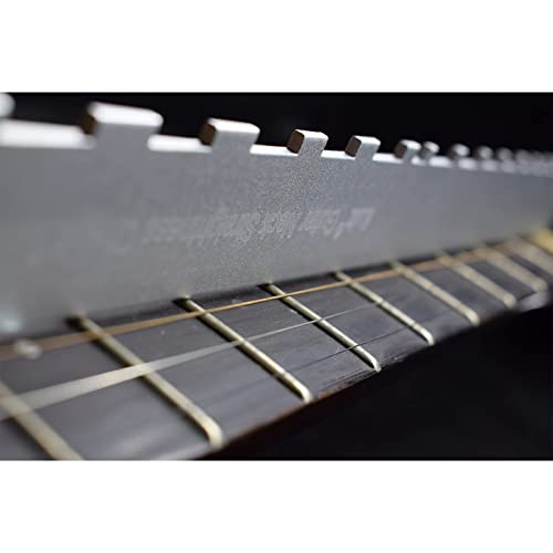 iLuiz Guitar Neck Notched Straight Edge Luthiers Tool for Gibson Fender and Most of Guitar Fretboard and Frets