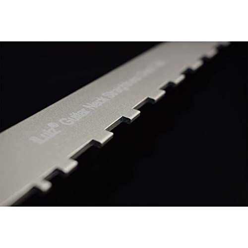 iLuiz Guitar Neck Notched Straight Edge Luthiers Tool for Gibson Fender and Most of Guitar Fretboard and Frets