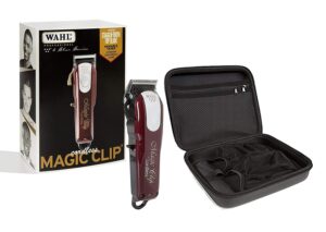 wahl professional 5-star cord/cordless magic clip #8148 with travel case #90728