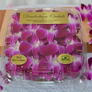 Edible Orchids - 50 Count (Pack of 4)