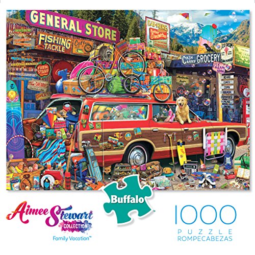 Buffalo Games - Aimee Stewart - Family Vacation - 1000 Piece Jigsaw Puzzle