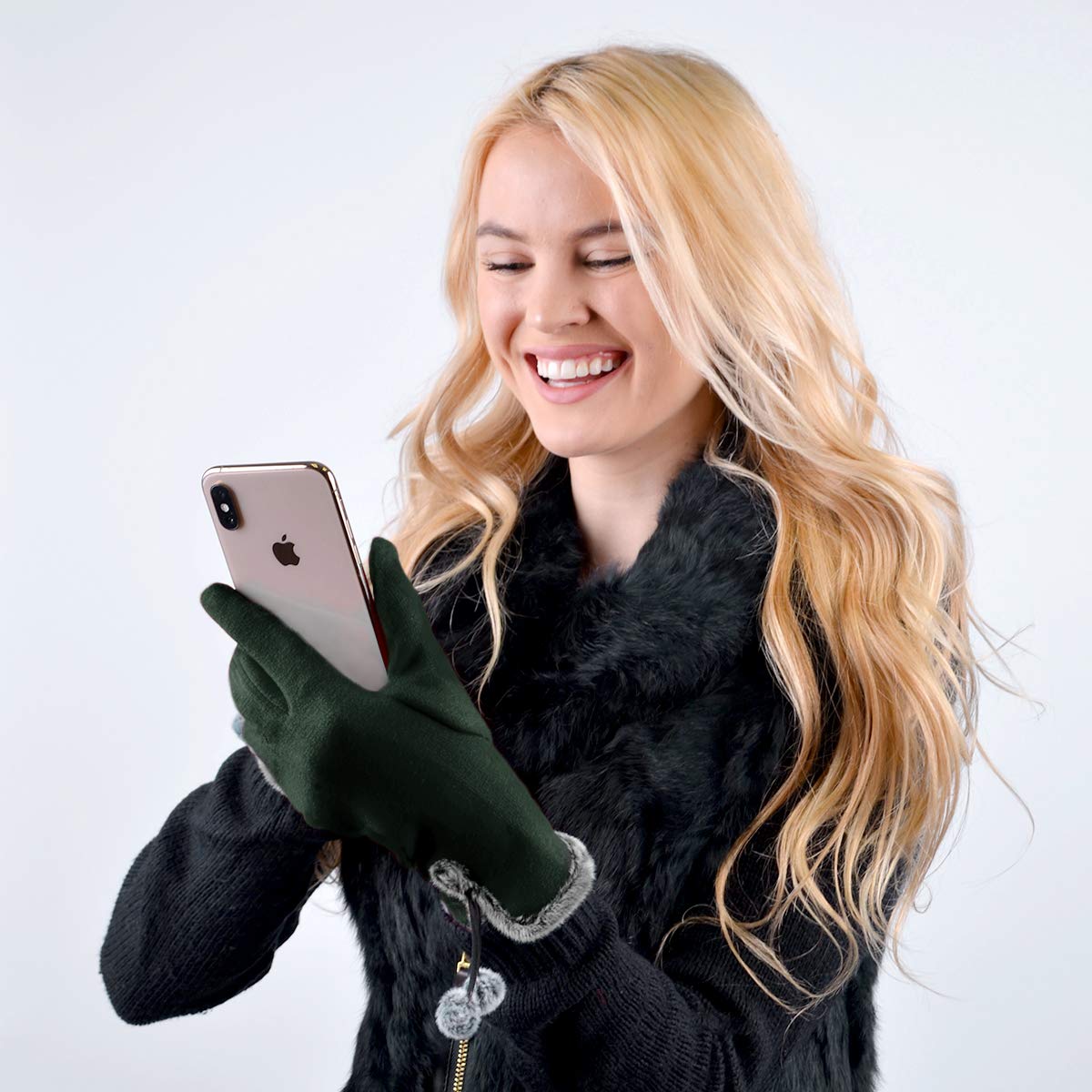 Nollia Winter Gloves & Mittens for Women + Gloves for Cold Weather