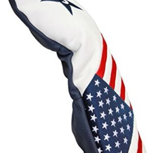 USA 3 & 5 Headcover Patriot Golf Vintage Retro Patriotic Fairway Wood Head Cover Fits All Modern Fairway Wood Clubs