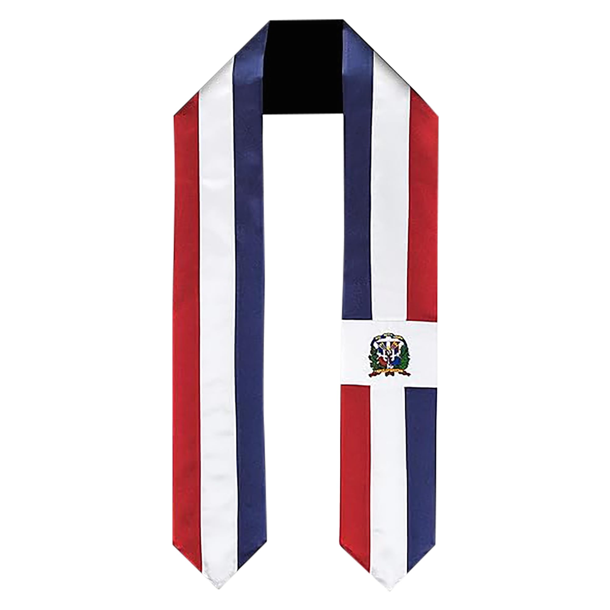 Vision Wear Dominican Republic Flag Graduation Sash/Stole International Study Abroad