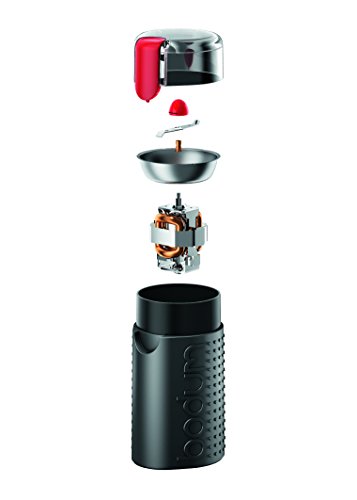 Bodum Bistro Electric Blade Coffee Grinder, Red