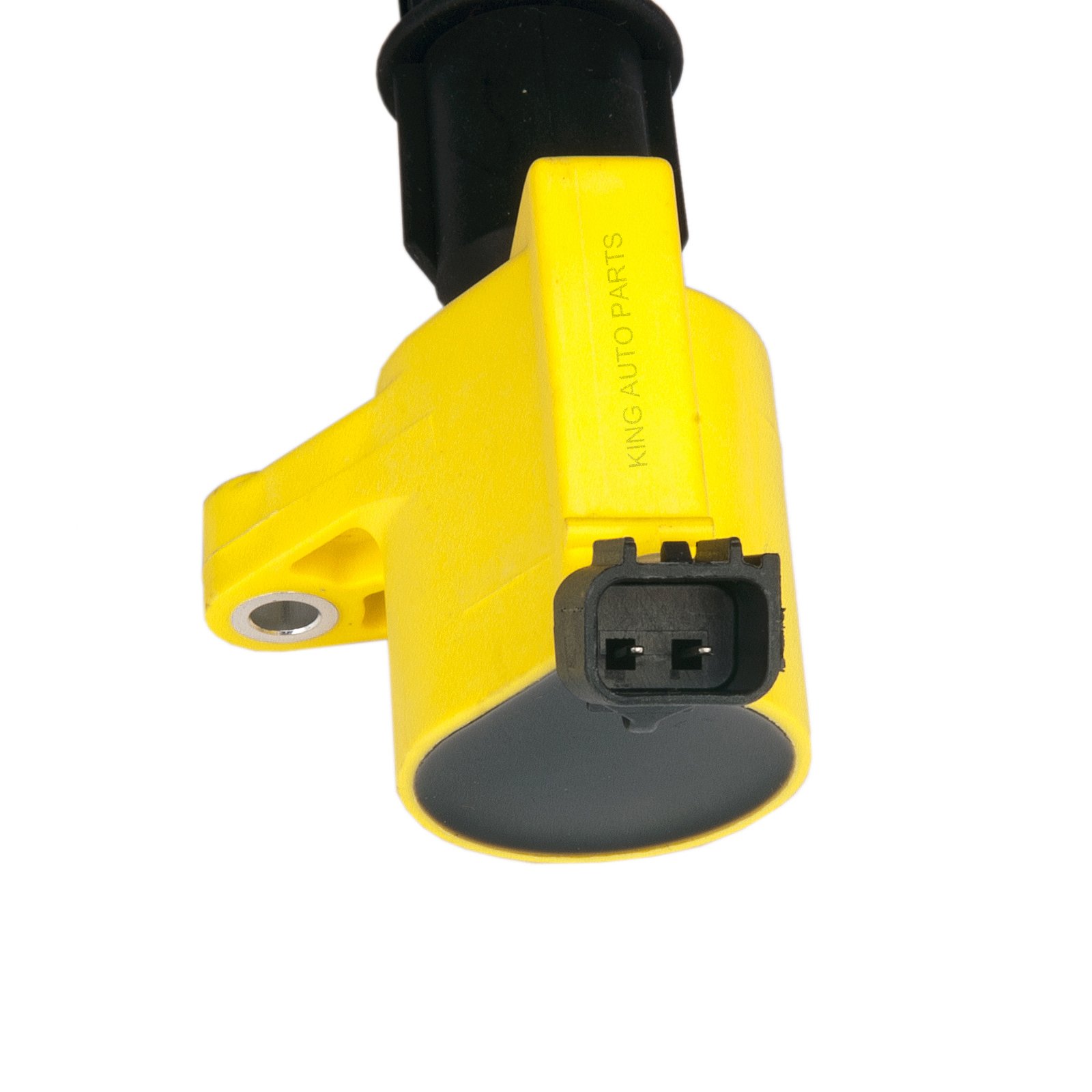 MAS Set of 10 Ignition Coil Pack Yellow DG508 Curved Boot & Motorcraft Spark Plug SP479 Compatible with Ford F150 F250 Expedition E150 Lincoln Replacement for FD503 DG457 C1417