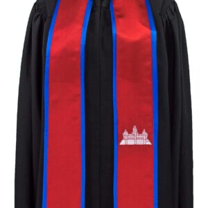 Vision Wear Cambodia Flag Graduation Sash/Stole International Study Abroad Adult Unisex