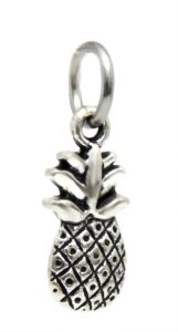 dangle pineapple charm bead for charms bracelets