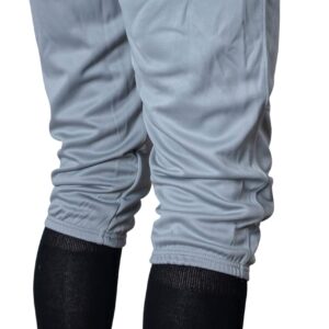 Rawlings | LAUNCH SERIES Knicker Baseball Pants | Adult Small | Grey