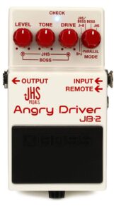 boss jb-2 angry driver overdrive pedal