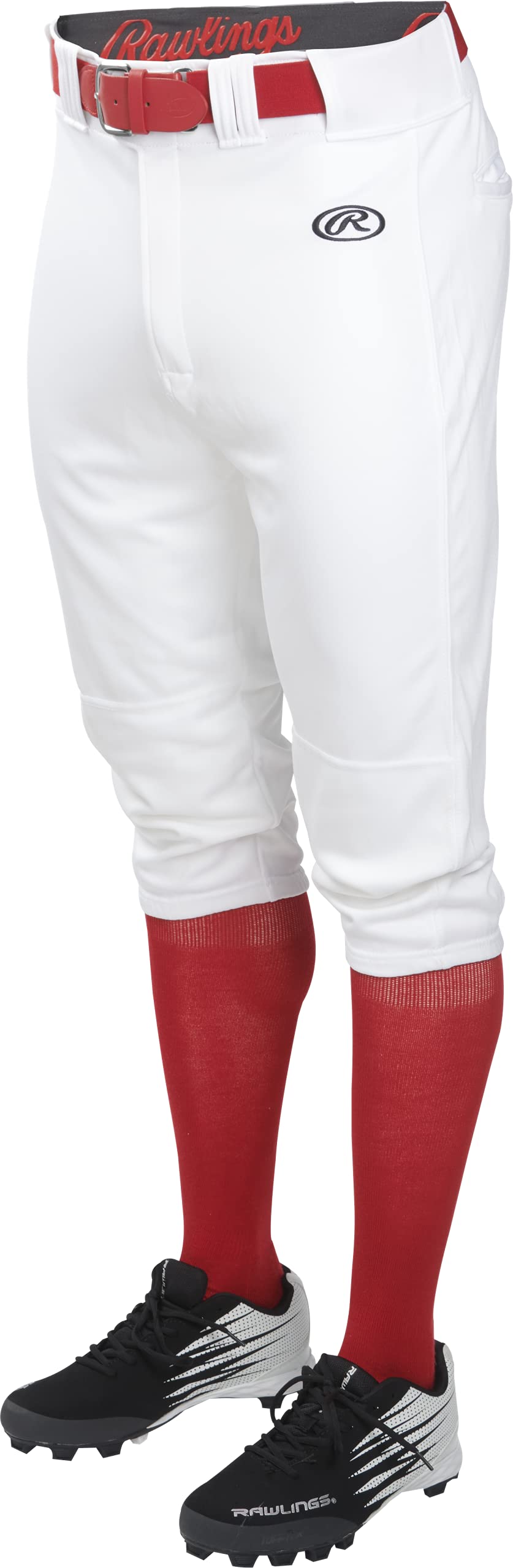 Rawlings | LAUNCH SERIES Knicker Baseball Pants | Youth Medium | White