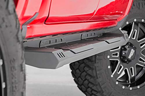 Rough Country HD2 Running Boards for 07-18 Chevy/GMC 1500 | Crew Cab - SRB071785