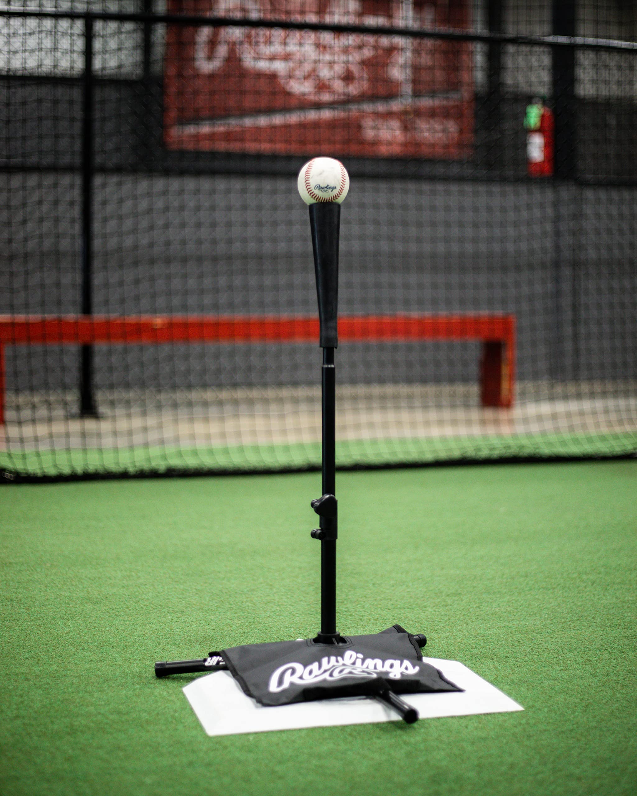 Rawlings | YOUTH TRIPOD TRAVEL Batting Tee | Collapsible | Adjustable Height 18"-26"