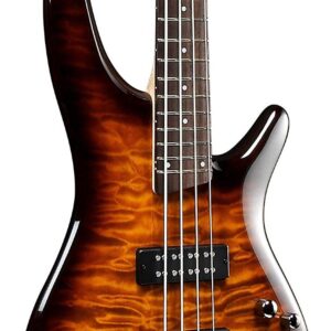 Ibanez SR400EQMDEB SR Standard Bass Guitar Dragon Eye Burst w/Hard Case and Gea