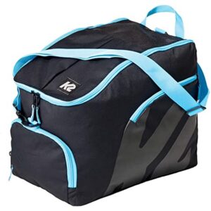 k2 skate alliance carrier inline skate bag, black blue, one size, 1sz