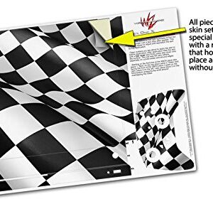 WraptorSkinz Decal Vinyl Skin Wrap Compatible with Xbox One X Console and Controller - Checkered Racing Flag