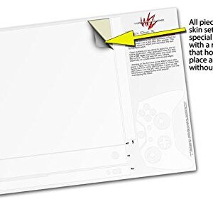 WraptorSkinz Decal Vinyl Skin Wrap Compatible with Xbox One X Console and Controller - Solids Collection White