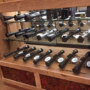 Gun Storage Solutions Scopes, Knives, Suppressors, Silencers, and Flashlights Display Stand - 10 Pack