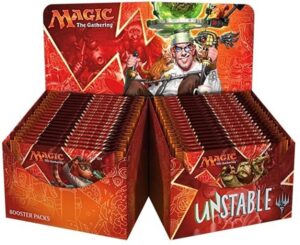 magic the gathering mtg-ust-bd-en unstable trading card booster display box