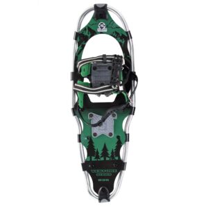 Yukon Charlie's Advanced 9x30 Inch Men's Snowshoe Kit with Aluminum Poles & Bag