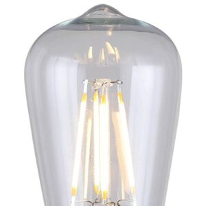 LED Vintage Bulb, B-LST45-4, E26 Socket, 4W ST45 Shape, 2200K, 320 Lumen, Dimmable, 15000 Hours