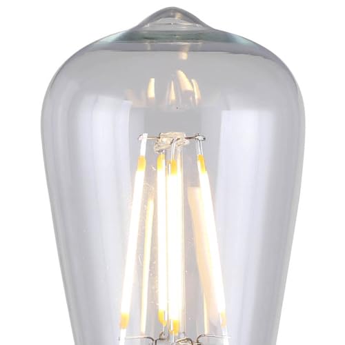 LED Vintage Bulb, B-LST45-4, E26 Socket, 4W ST45 Shape, 2200K, 320 Lumen, Dimmable, 15000 Hours