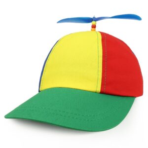 Armycrew Cotton Adult Multi-Color Propeller Helicopter Unstructured Baseball Cap - Multicolor