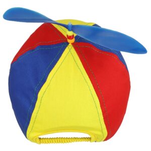 Armycrew Cotton Adult Multi-Color Propeller Helicopter Unstructured Baseball Cap - Multicolor