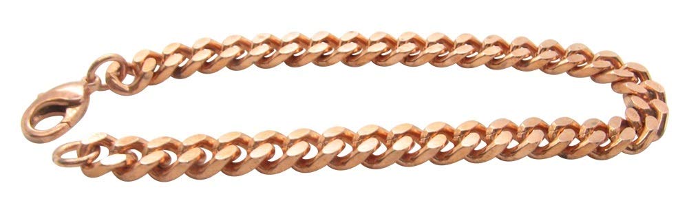 Copper Bracelets Solid CB651G - 1/4 of an inch wide (7 1/2 Inches)