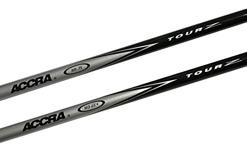 Accra New Tour Z 75 Responsive Tip RT Driver Shaft + Adapter & Grip (Regular) (Ping G25, Anser)