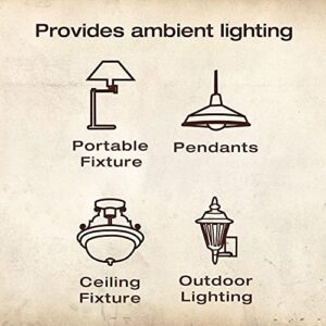 Bulbrite Pack of (2) 8.5 Watt Dimmable Clear Filament A19 Medium (E26) LED Bulb - 850 Lumens, 3000K, and 90 CRI