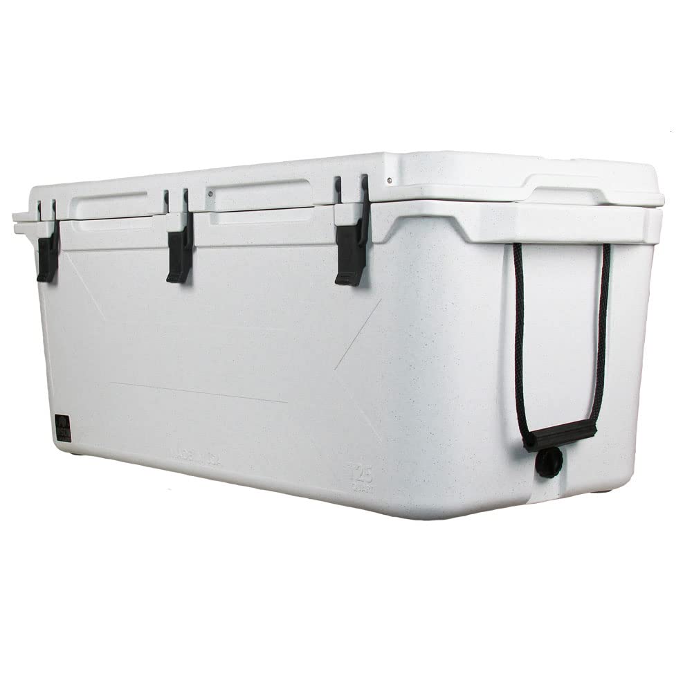 Bison 125 Quart Hard Cooler, Camping Cooler, Fishing Cooler, Insulated Cooler, Boat Cooler, Rotomolded Cooler, Ice Chests, Camping Coolers, Marine Cooler, Hard Shell Cooler