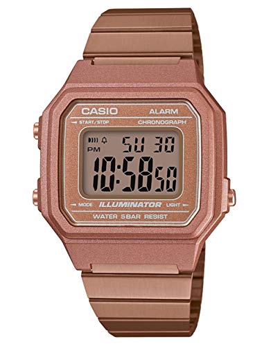 Casio Collection Herren-Armbanduhr, Pink, Bracelet