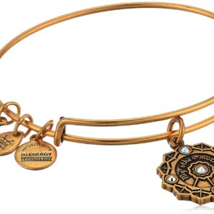 Alex and Ani Mother of the Groom Charm Bangle, Rafaelian Gold, Expandable