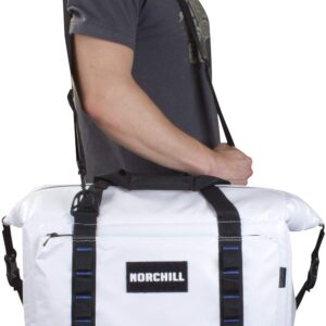 NorChill Soft Coolers 24 Can Insulated Boatbag Extreme Soft Sided Cooler, White (9000.56)