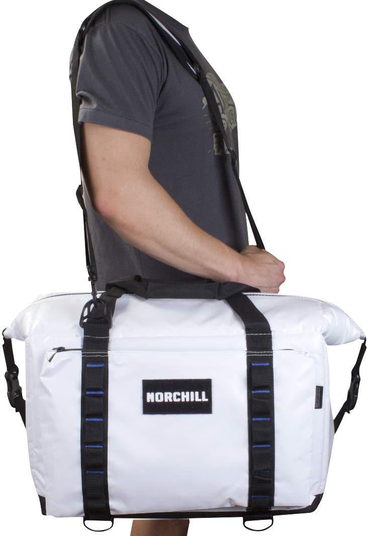 NorChill Soft Coolers 24 Can Insulated Boatbag Extreme Soft Sided Cooler, White (9000.56)