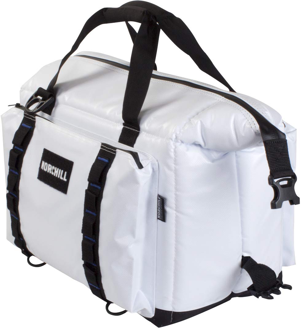 NorChill Soft Coolers 24 Can Insulated Boatbag Extreme Soft Sided Cooler, White (9000.56)