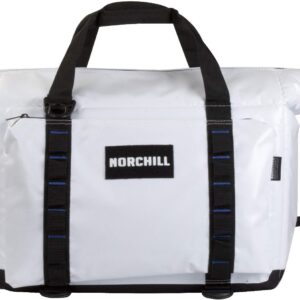 NorChill Soft Coolers 24 Can Insulated Boatbag Extreme Soft Sided Cooler, White (9000.56)