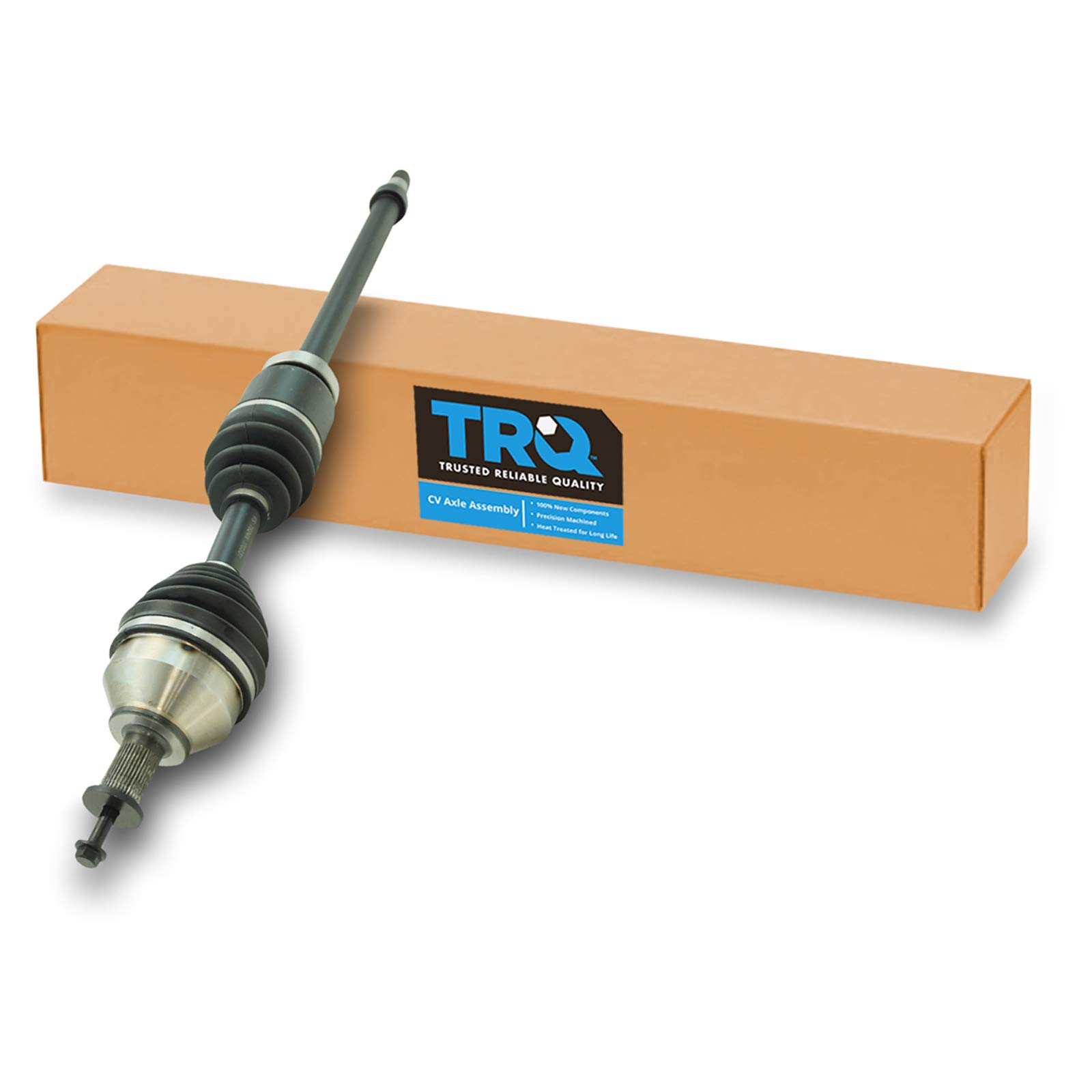 TRQ Front CV Axle Shaft Assembly RH Passenger Side Compatible with S40 V50 C30 C70 FWD