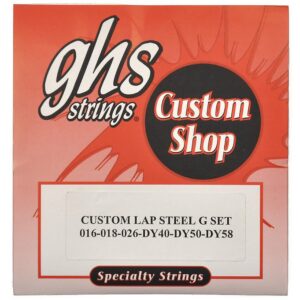 GHS Electric Lap Steel Strings G Tuning 16-58 (3 Pack Bundle)