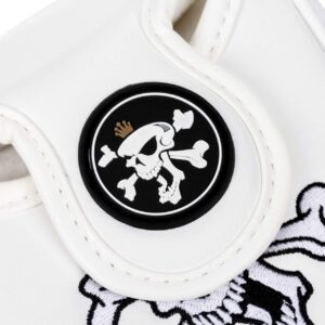 CNC GOLF King Skull White MALLET Putter Cover Headcover for Scotty Cameron Taylormade Odyssey 2ball