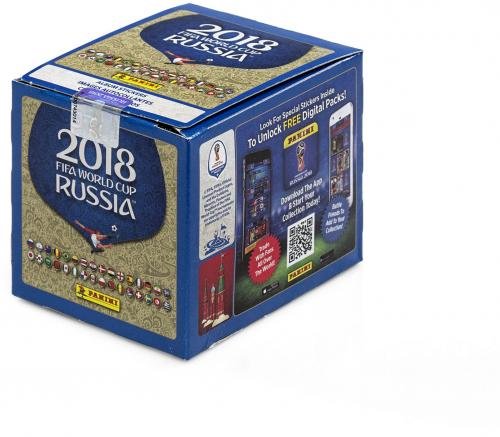 Panini 2018 FIFA World Cup Stickers Retail Box