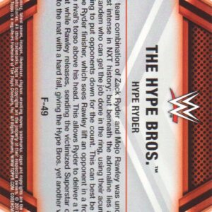 2017 Topps WWE Then Now Forever Finishers and Moves #F-49 The Hype Bros.