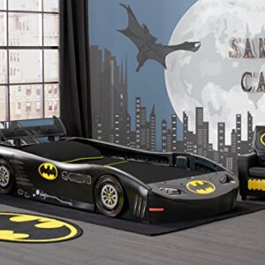 DC Comics Batman Batmobile Car Twin Bed by Delta Children